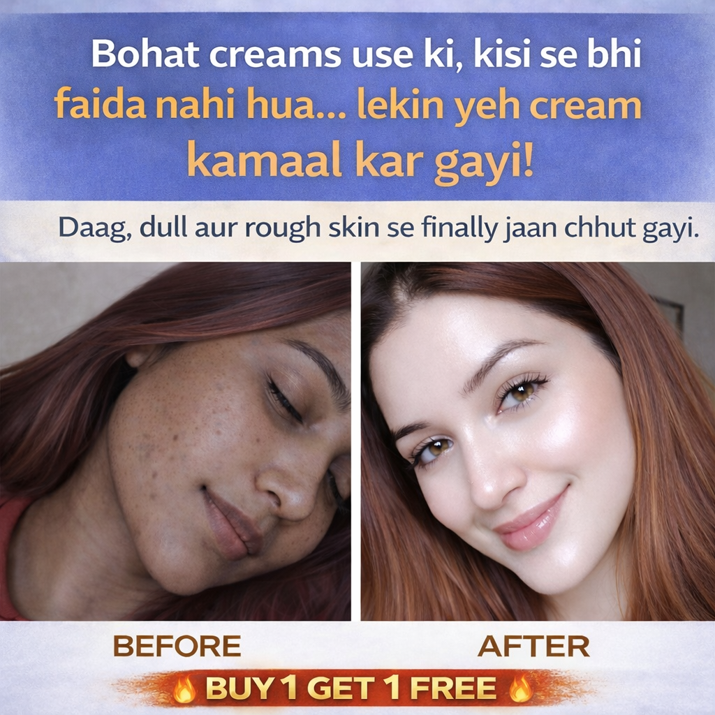 Instant Whitening & Glowing Skin Buy 1 Get 1 FREE – Limited Time Offer!