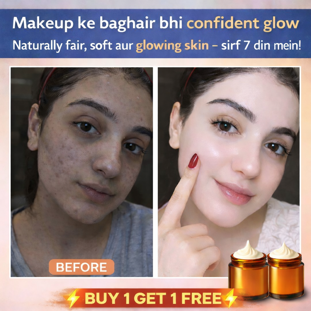 Instant Whitening & Glowing Skin Buy 1 Get 1 FREE – Limited Time Offer!